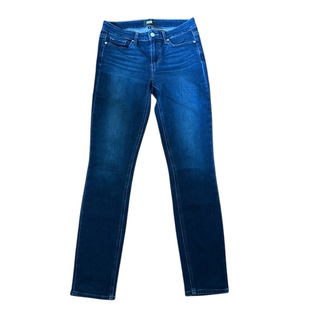 Paige Women’s Skyline Skinny Stretch Dark Denim Jeans 29